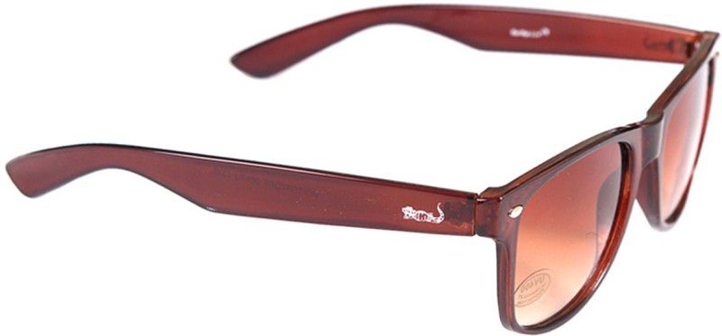 UV Protection Wayfarer Sunglasses (53)  (For Men, Red)