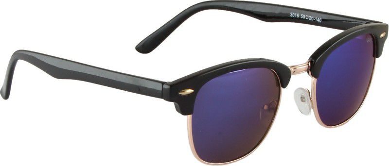 UV Protection Wayfarer Sunglasses (Free Size)  (For Men, Blue)