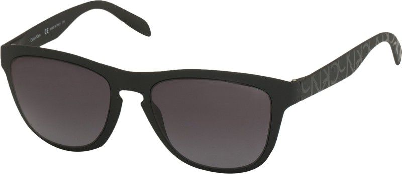 Gradient Oval Sunglasses (Free Size)  (For Men, Grey)