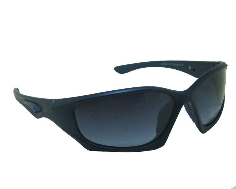 Gradient Round Sunglasses (60)  (For Men, Black)
