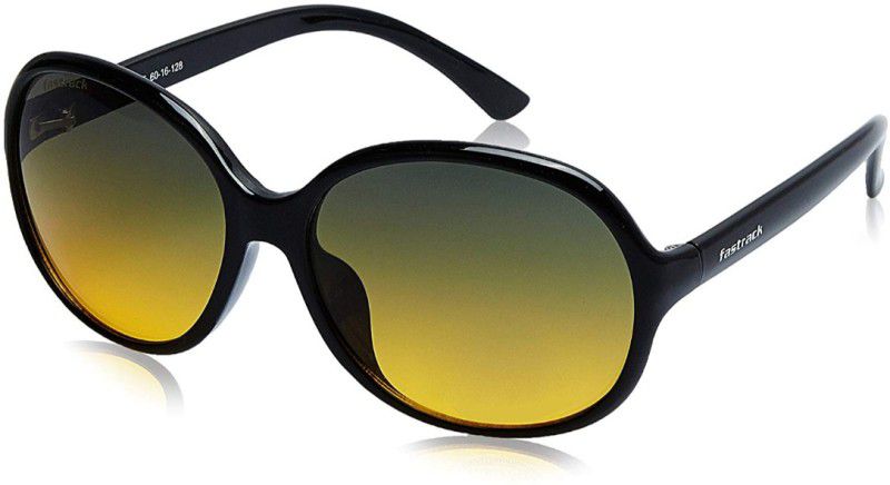 UV Protection Over-sized Sunglasses (Free Size)  (For Men & Women, Green)