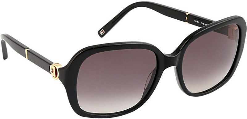 Gradient Over-sized Sunglasses (56)  (For Women, Grey)