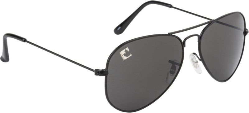UV Protection Aviator Sunglasses (Free Size)  (For Boys, Grey)