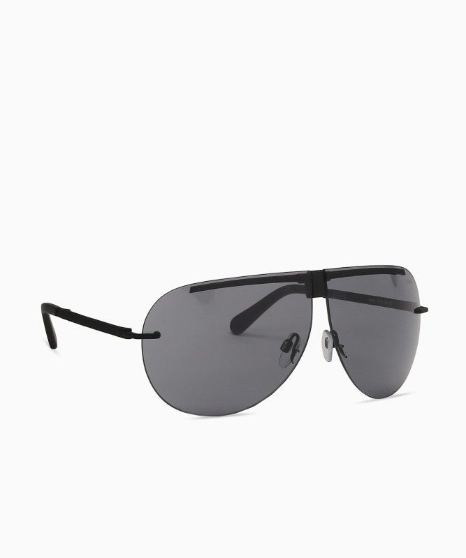 UV Protection Aviator Sunglasses (67)  (For Men, Grey)