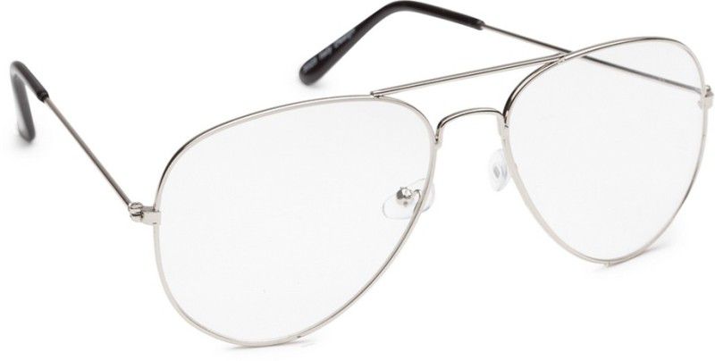 UV Protection Aviator Sunglasses (64)  (For Men & Women, Clear)