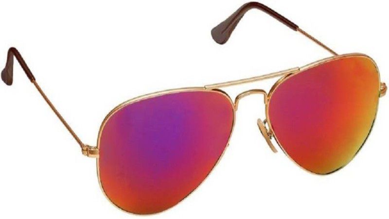 Mirrored Aviator Sunglasses (Free Size)  (For Boys & Girls, Multicolor)