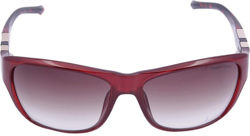 Rectangular Sunglasses (Free Size)  (For Men, Violet)