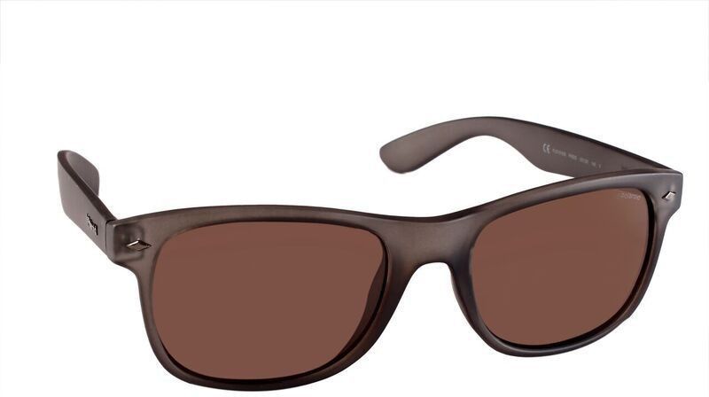 Polarized Wayfarer Sunglasses (53)  (For Men & Women, Brown)