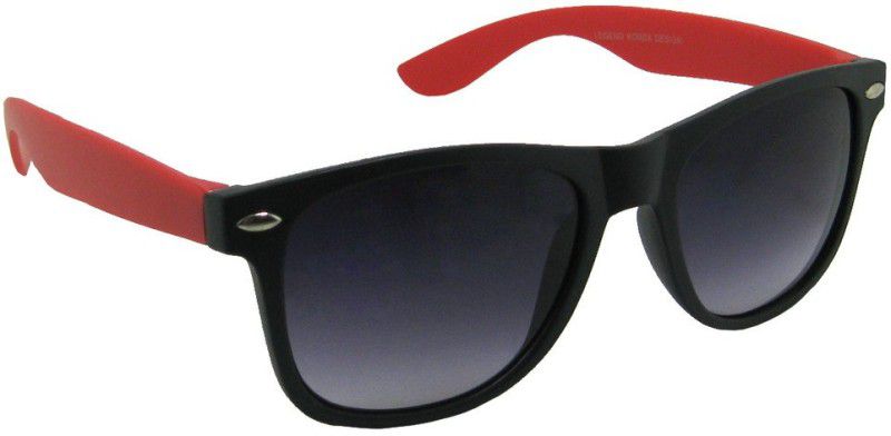 Gradient Rectangular Sunglasses (61)  (For Men, Pink)