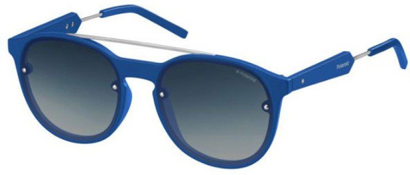 Polarized Oval Sunglasses (Free Size)  (For Men & Women, Grey)
