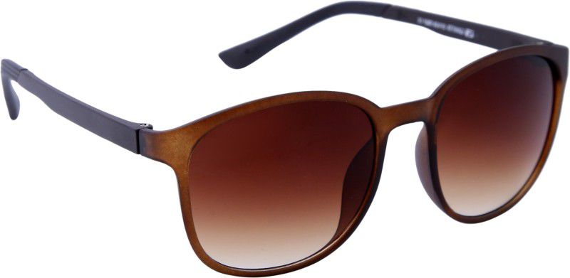 Wayfarer Sunglasses (Free Size)  (For Men, Brown, Black)