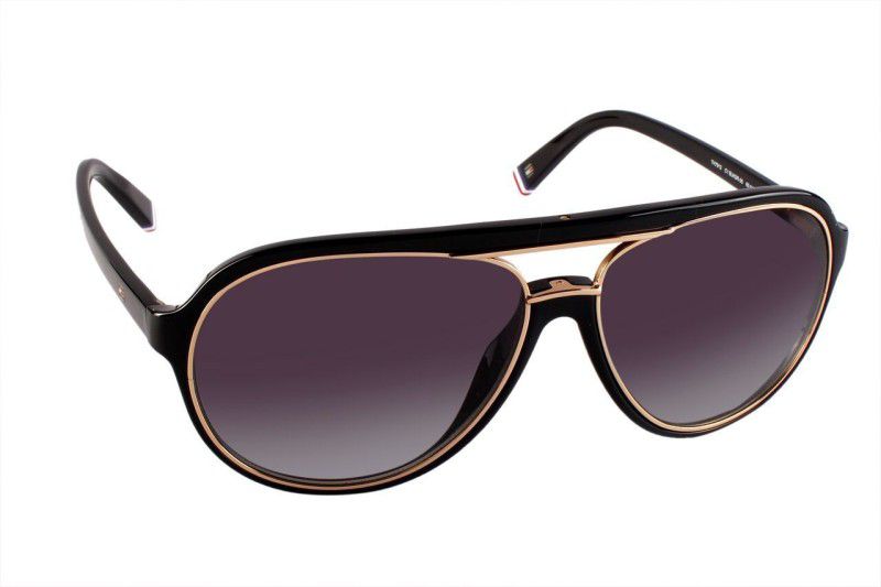 Mirrored Aviator Sunglasses (60)  (For Men & Women, Blue)