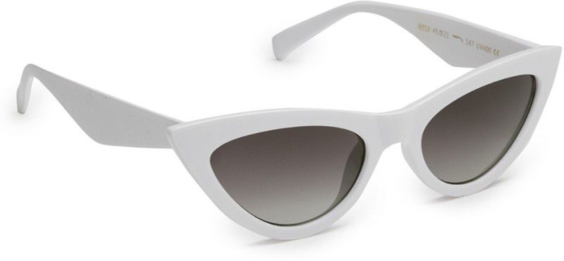 UV Protection Cat-eye Sunglasses (60)  (For Women, Black)