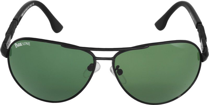 UV Protection Oval Sunglasses (56)  (For Men & Women, Green)