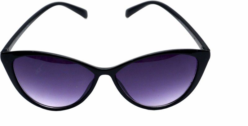 UV Protection Cat-eye Sunglasses (55)  (For Women, Violet)