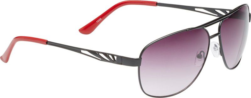 Gradient, UV Protection Aviator Sunglasses (Free Size)  (For Men & Women, Violet)