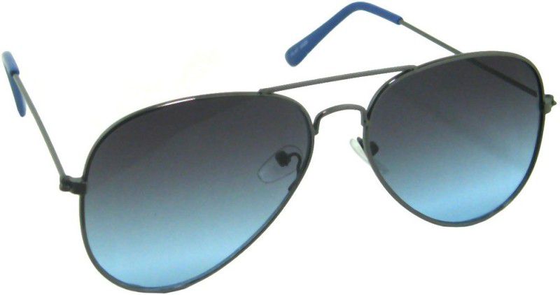 Gradient Aviator Sunglasses (59)  (For Men, Multicolor)
