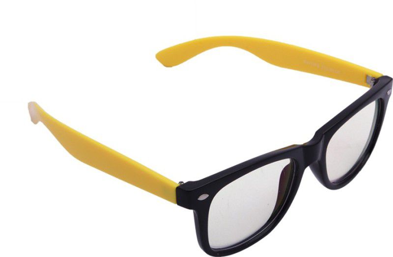 Wayfarer Sunglasses (Free Size)  (For Men & Women, Clear)
