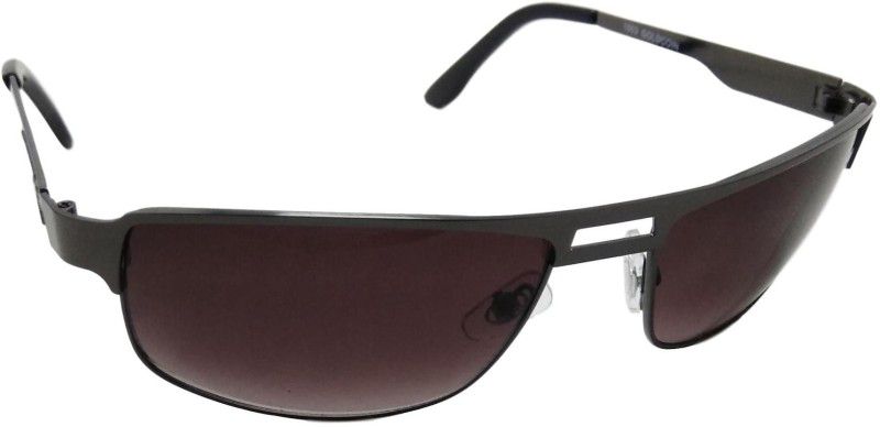UV Protection, Gradient Wrap-around, Wayfarer Sunglasses (Free Size)  (For Men & Women, Grey)