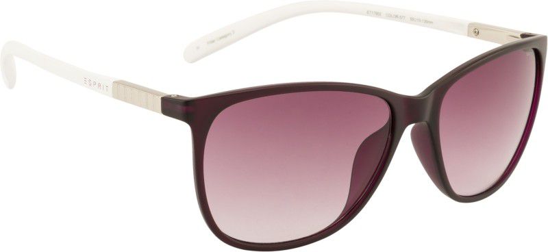 Gradient Wayfarer Sunglasses (Free Size)  (For Men & Women, Violet)
