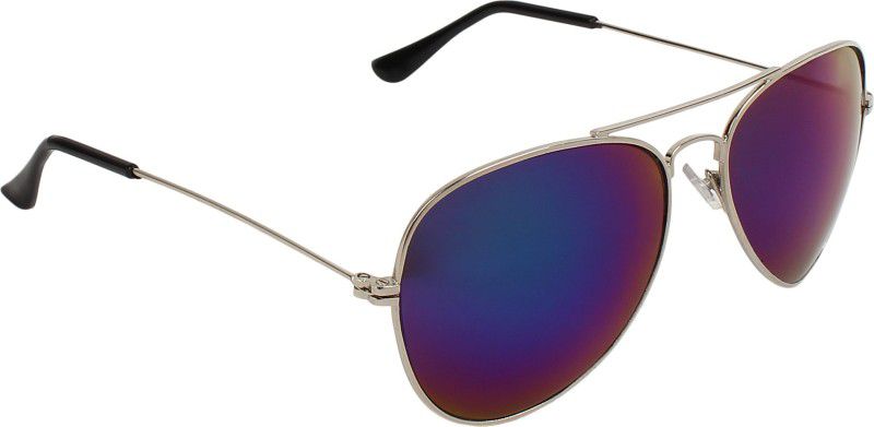 UV Protection Aviator Sunglasses (50)  (For Men & Women, Blue)