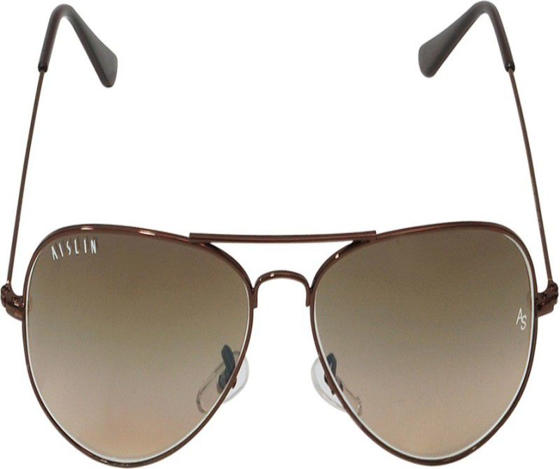 Polarized Aviator Sunglasses (56)  (For Men, Brown)