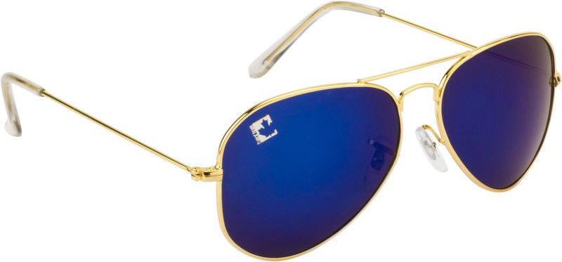 UV Protection Aviator Sunglasses (Free Size)  (For Boys, Blue)
