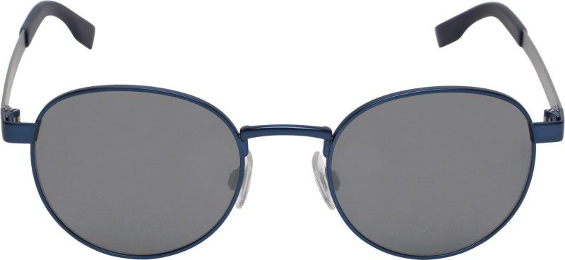 Mirrored Round Sunglasses (Free Size)  (For Women, Silver)