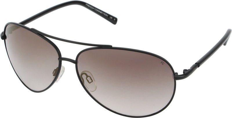 Mirrored Aviator Sunglasses (Free Size)  (For Men, Brown)