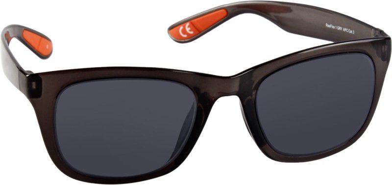 Polarized Wayfarer Sunglasses (49)  (For Men & Women, Grey)