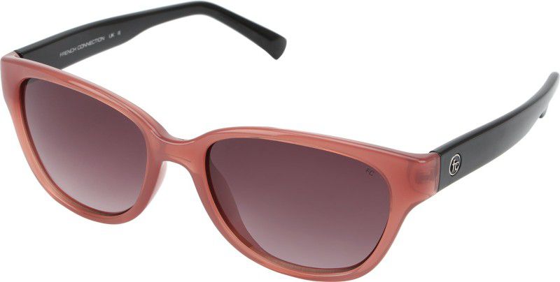 UV Protection Oval Sunglasses (Free Size)  (For Women, Brown)