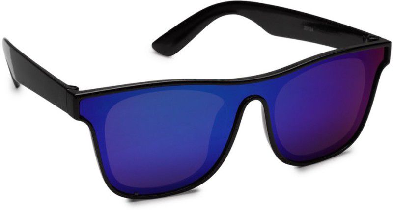 UV Protection Wayfarer Sunglasses (64)  (For Men & Women, Blue)
