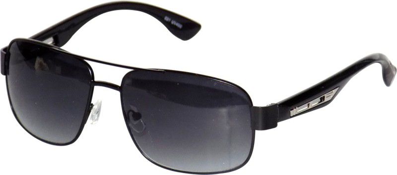 UV Protection Shield Sunglasses (Free Size)  (For Men, Black)