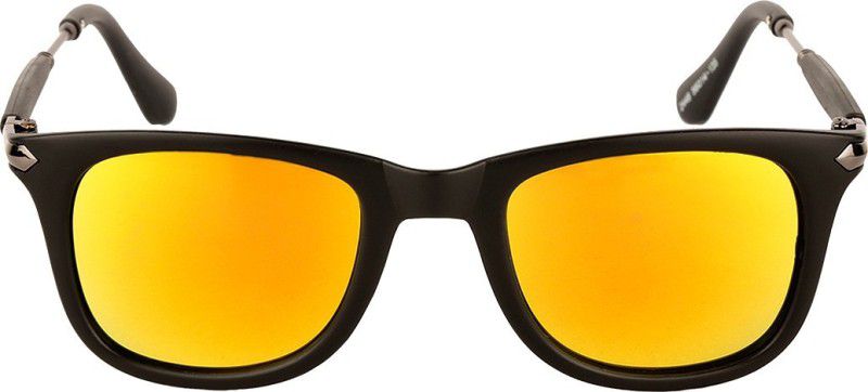 UV Protection Shield Sunglasses (Free Size)  (For Men, Multicolor)