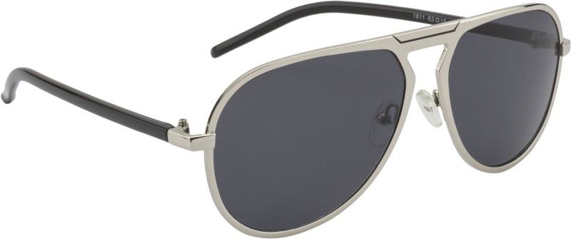 UV Protection Aviator Sunglasses (62)  (For Men & Women, Grey)