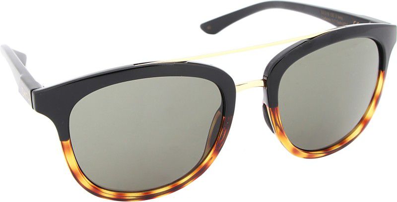UV Protection Rectangular Sunglasses (Free Size)  (For Men & Women, Green)