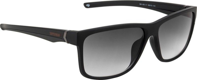 UV Protection Wrap-around Sunglasses (58)  (For Men & Women, Grey)