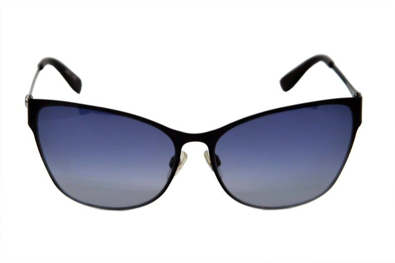 Gradient Cat-eye Sunglasses (60)  (For Women, Grey)