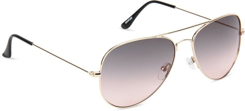 UV Protection Aviator Sunglasses (Free Size)  (For Men & Women, Pink)