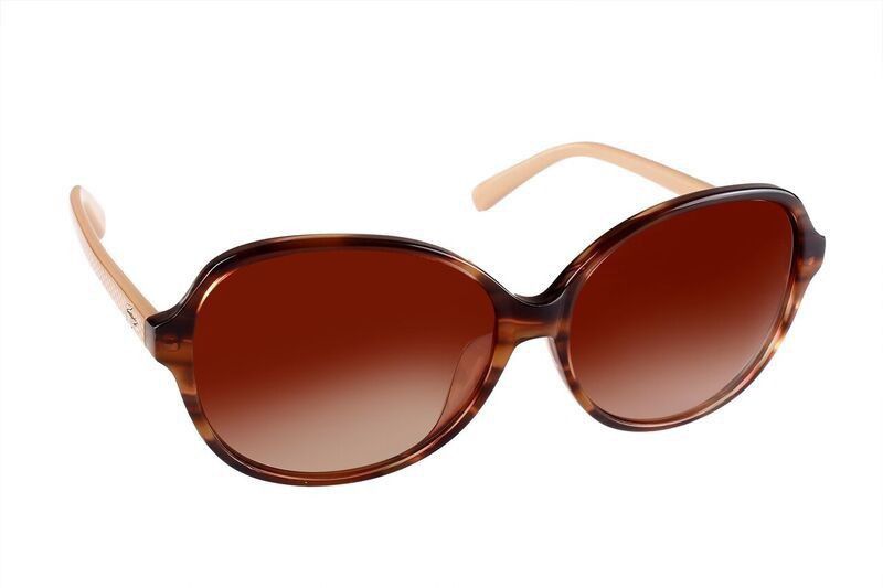 Gradient Over-sized Sunglasses (58)  (For Women, Brown)