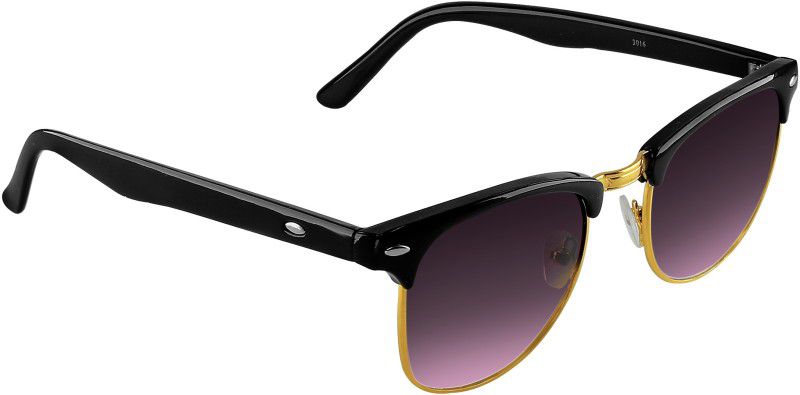 Others Clubmaster Sunglasses (Free Size)  (For Men & Women, Multicolor)