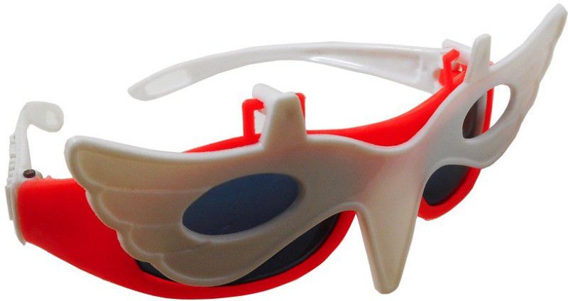 UV Protection Oval Sunglasses (44)  (For Boys, Black)