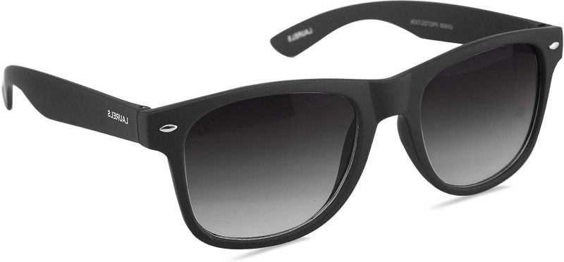 UV Protection Wayfarer Sunglasses (53)  (For Men & Women, Black)