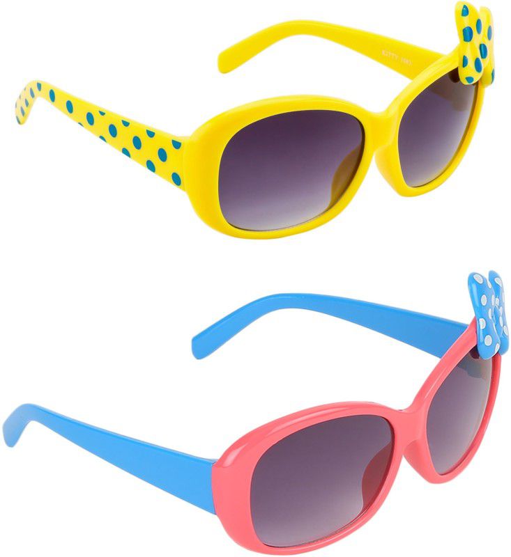 Gradient Wayfarer Sunglasses (50)  (For Girls, Grey)