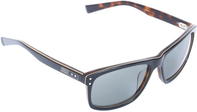 Gradient Rectangular Sunglasses (58)  (For Men & Women, Grey)