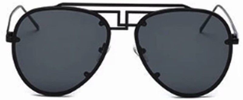 Mirrored, UV Protection Aviator Sunglasses (60)  (For Men & Women, Grey)