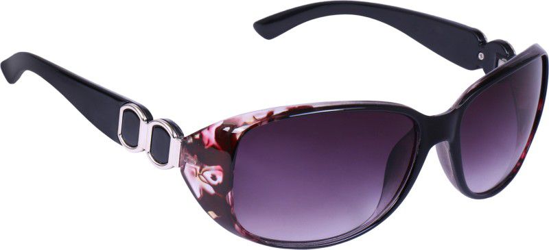 UV Protection, Gradient Butterfly, Cat-eye Sunglasses (Free Size)  (For Women, Black)