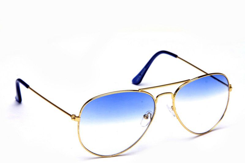 Aviator Sunglasses  (For Men & Women, Blue)
