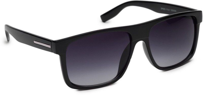 UV Protection Retro Square Sunglasses (60)  (For Men & Women, Violet)
