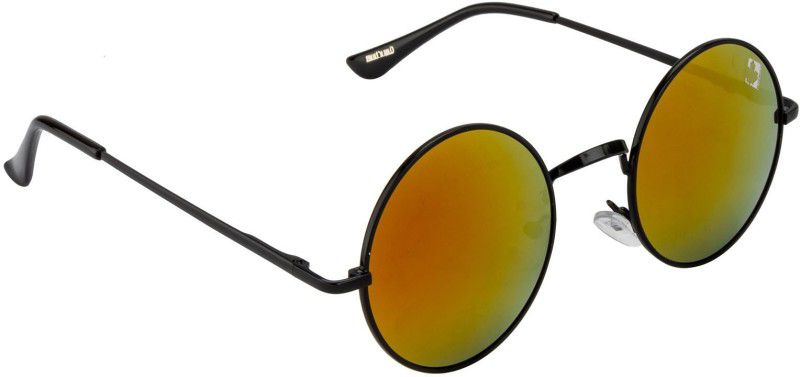 Round Sunglasses (Free Size)  (For Men, Red, Green)